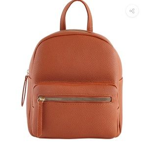 NWOT Summer & Rose Vegan Leather Backpack